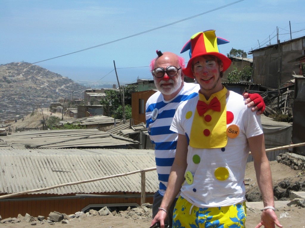 Duffy & Sox in the Shanty Town